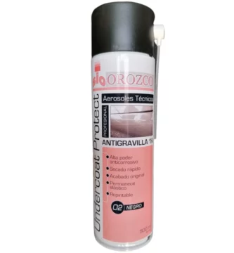 Protective Anti-Gravel Paint Black Spray 500 ml.